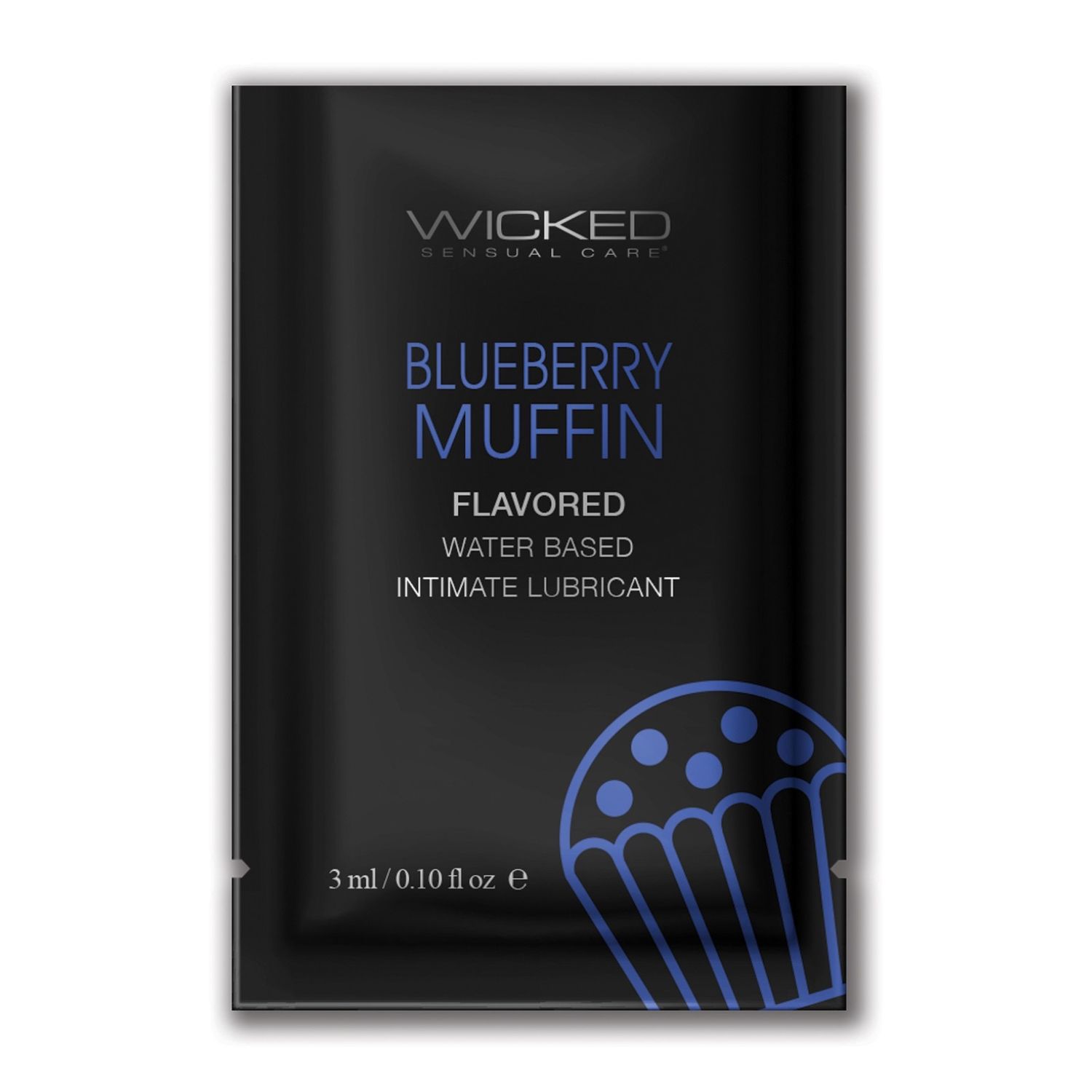 Wicked Lube Samples 0.1oz Blueberry Muffin