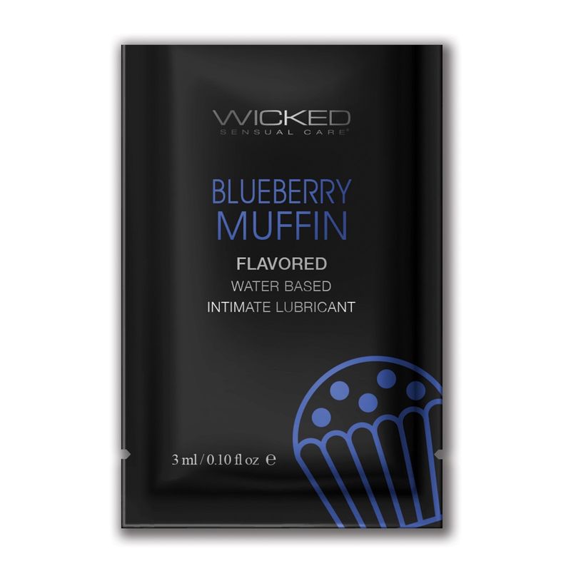 Wicked Lube Samples 0.1oz Blueberry Muffin