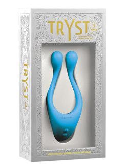 TRYST V2 Bendable Multi Erogenous Zone Massager with Remote Teal