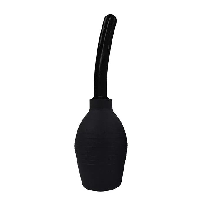 Curved Anal Enema (douche) Black