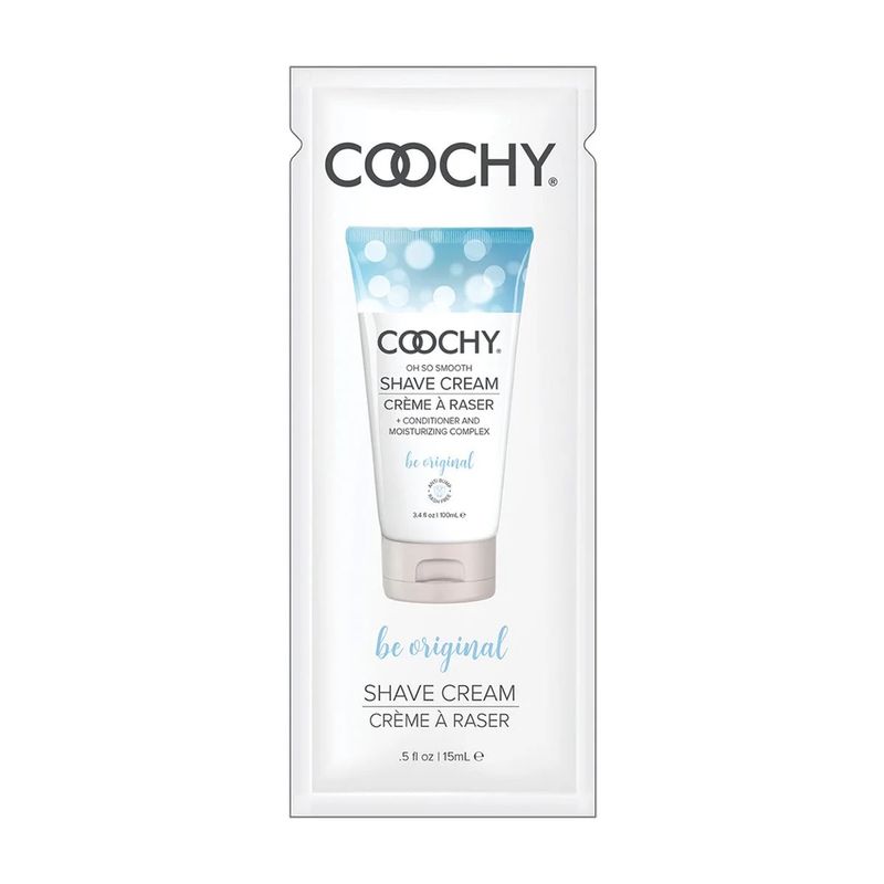 Coochy Shave Cream Be Original 24pc Foil Display