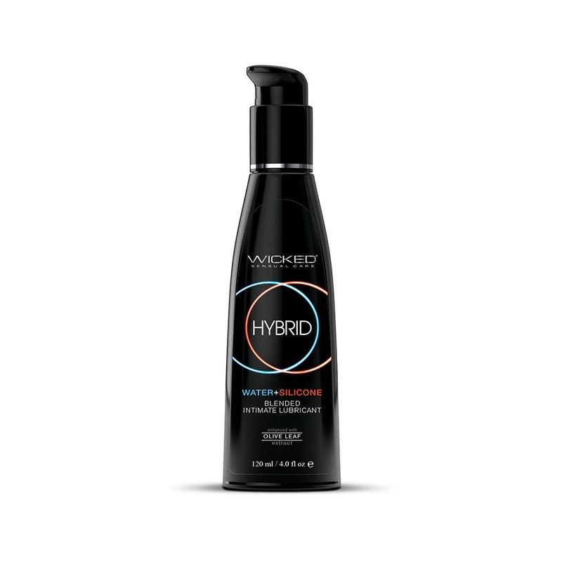 Wicked Silicone &amp; Hybrid Lube Hybrid 4oz