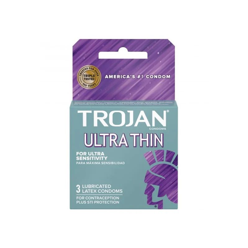 Trojan Condoms Ultra Thin 3pk