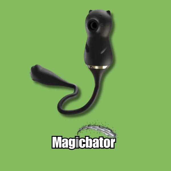 MagicBator Kissy  Kitty Black Cat Powerful Vibrator