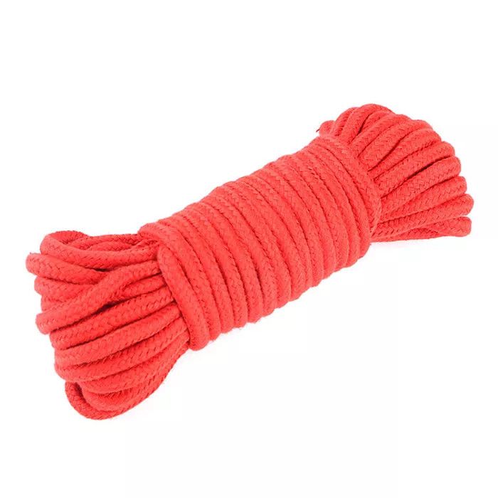 Shibari Rope Red 30 Feet (10M)