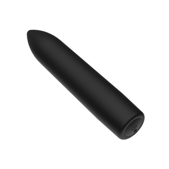 10 Speed Rechargeable Vibrator-Black