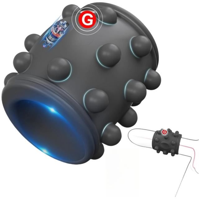 MagicBator Bumpy Vibrating Cock Ring
