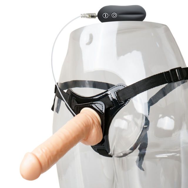 10 Function Vibration Harness- Realistic Dong