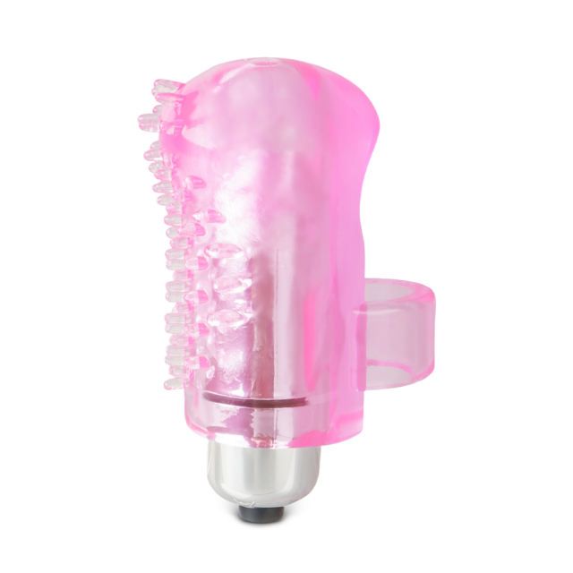 MagicBator Finger Vibrator Clear Pink
