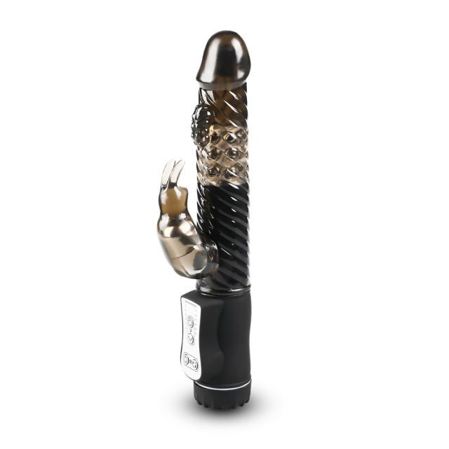 Extra Stimulating Rabbit Clear Black