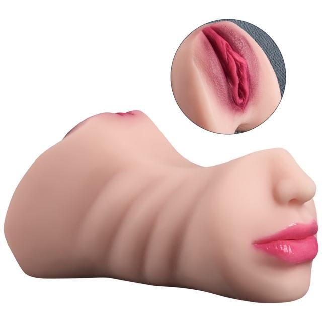 MagicBator 1.22LB Masturbator 2 Ends Vagina and Mouth