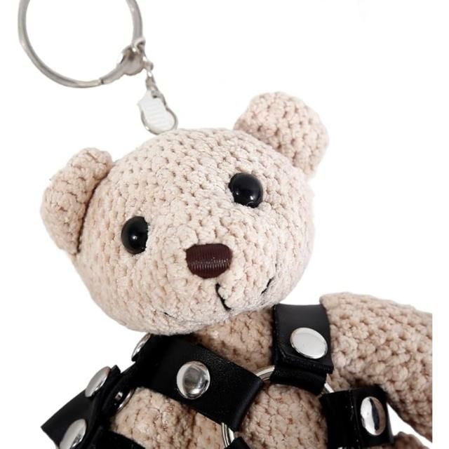 BDSM Teddy Bear Keychain