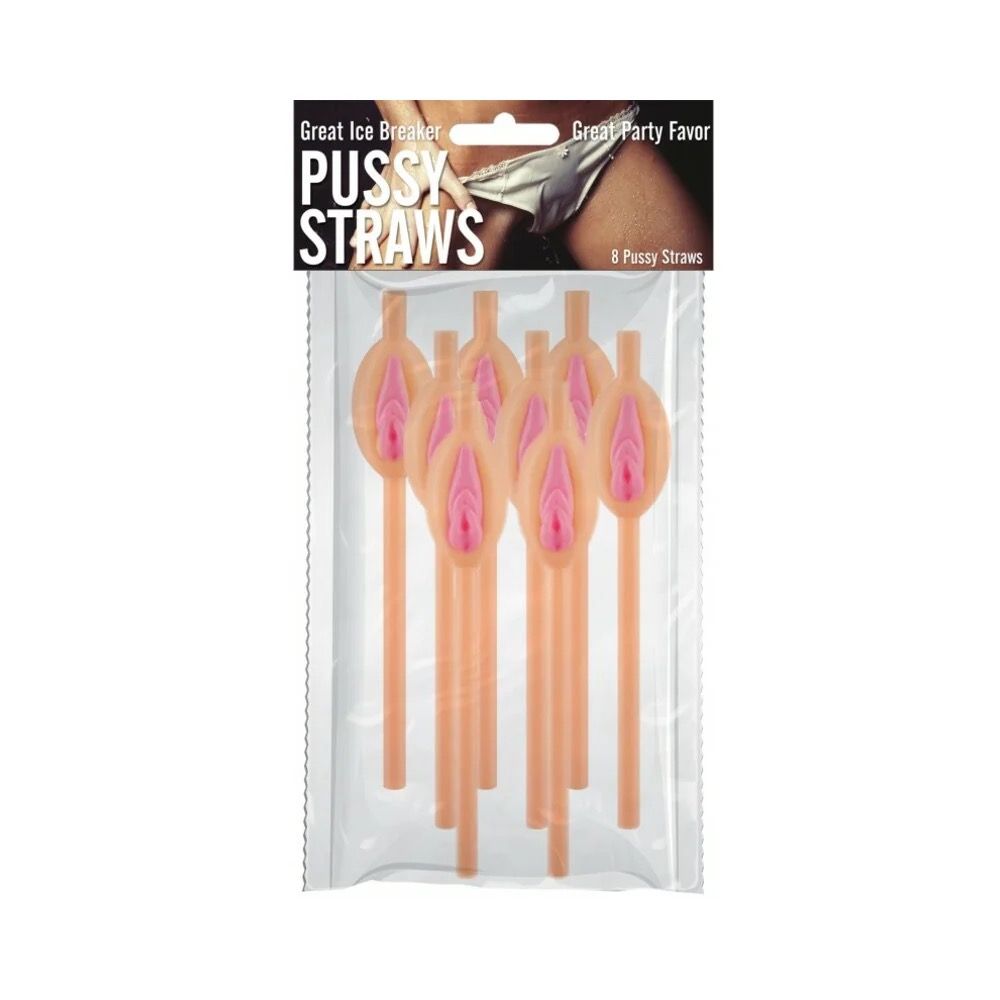 Pussy Straw 8pc.