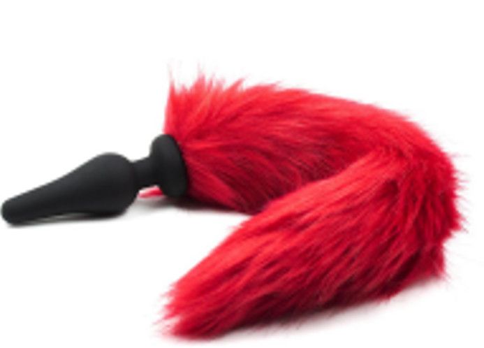 Babylon Tails Silicone Red — Satin Pick