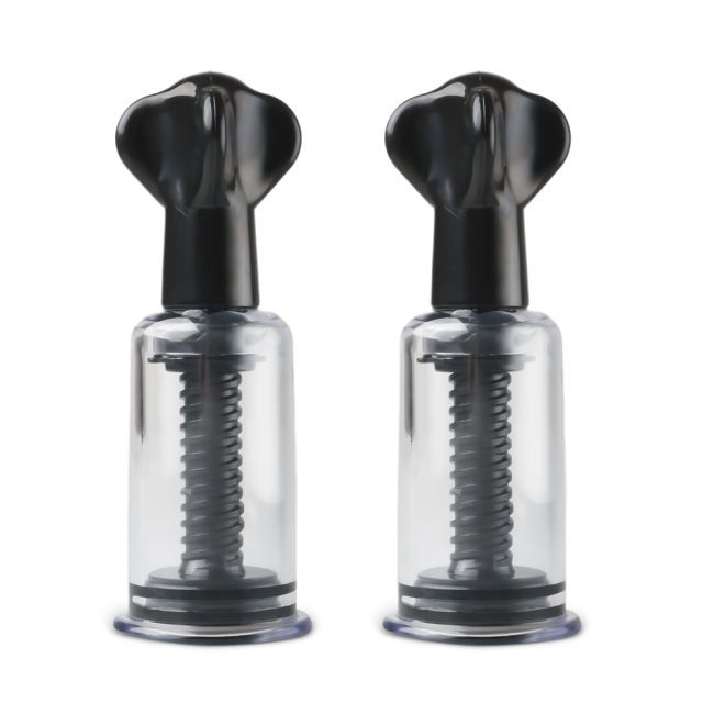 Black Color Medium Size Nipple/Clit Suckers — Crave-Worthy