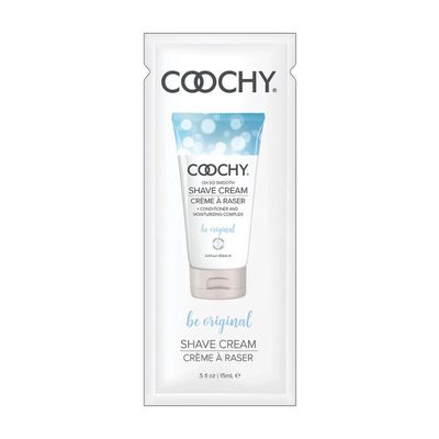 Coochy Shave Cream Be Original 24pc Foil Display — Luxe Edition