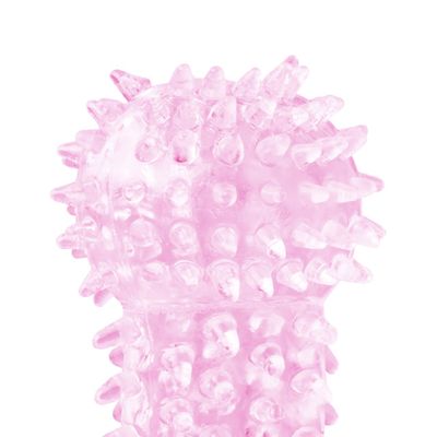 Clear Pink Finger Sleeves — Holiday Favorite