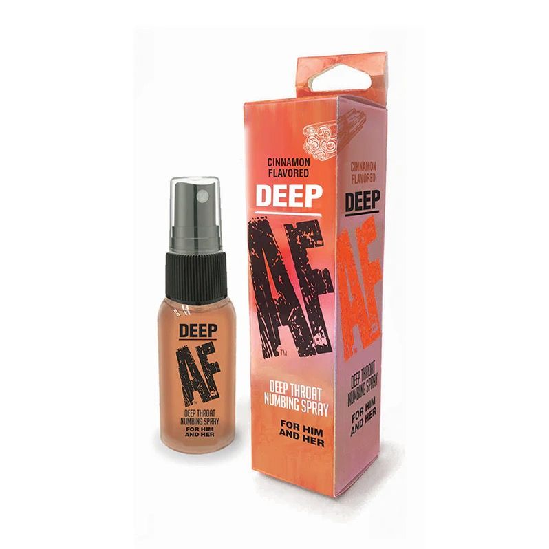DEEP AF Deep Throat Numbing Spray Cinnamon