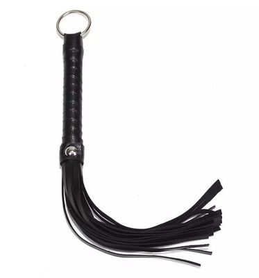 Flirting Iron Ring Whip Black — Crystal Favorite