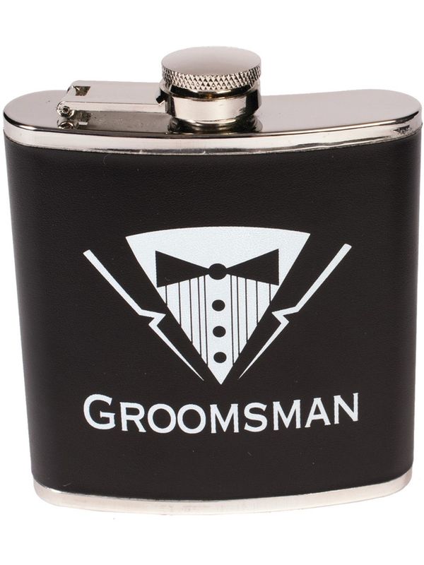 Groomsman Flask — Pearl Edition
