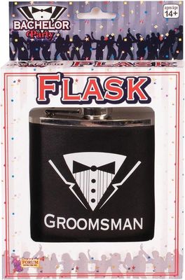 Groomsman Flask — Pearl Edition