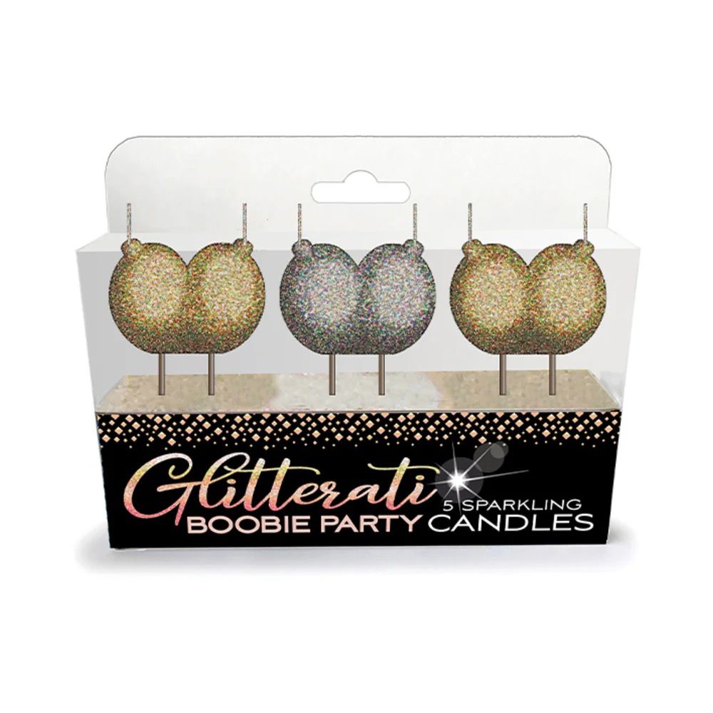 Glitterati Boobie Party Candles
