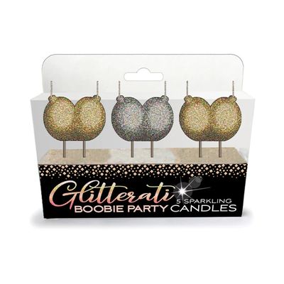Glitterati Boobie Party Candles