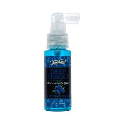 Goodhead Deep Throat Spray Blue Raspberry 2oz — Secret Favorite