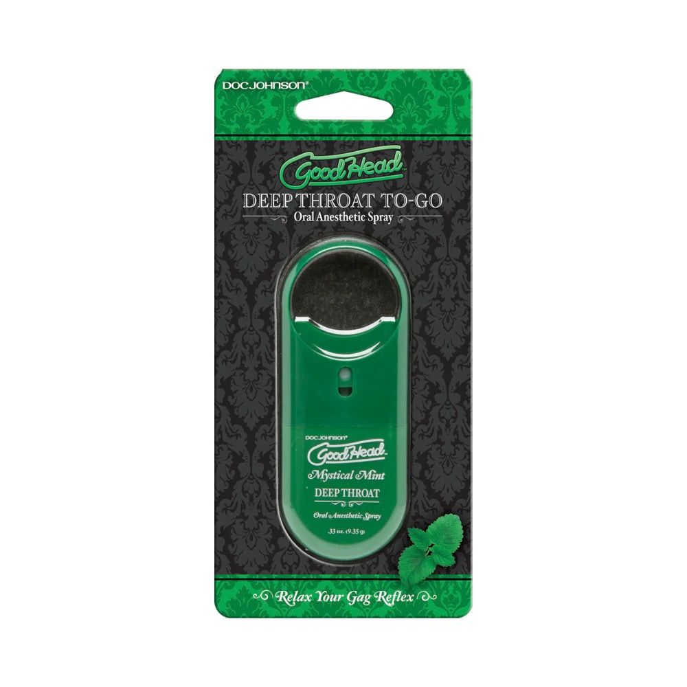 Goodhead Deep Throat Spray Mystical Mint 0.33oz — Crystal Edition