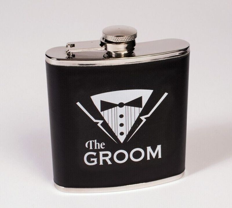 Groom Flask — Plush Pick