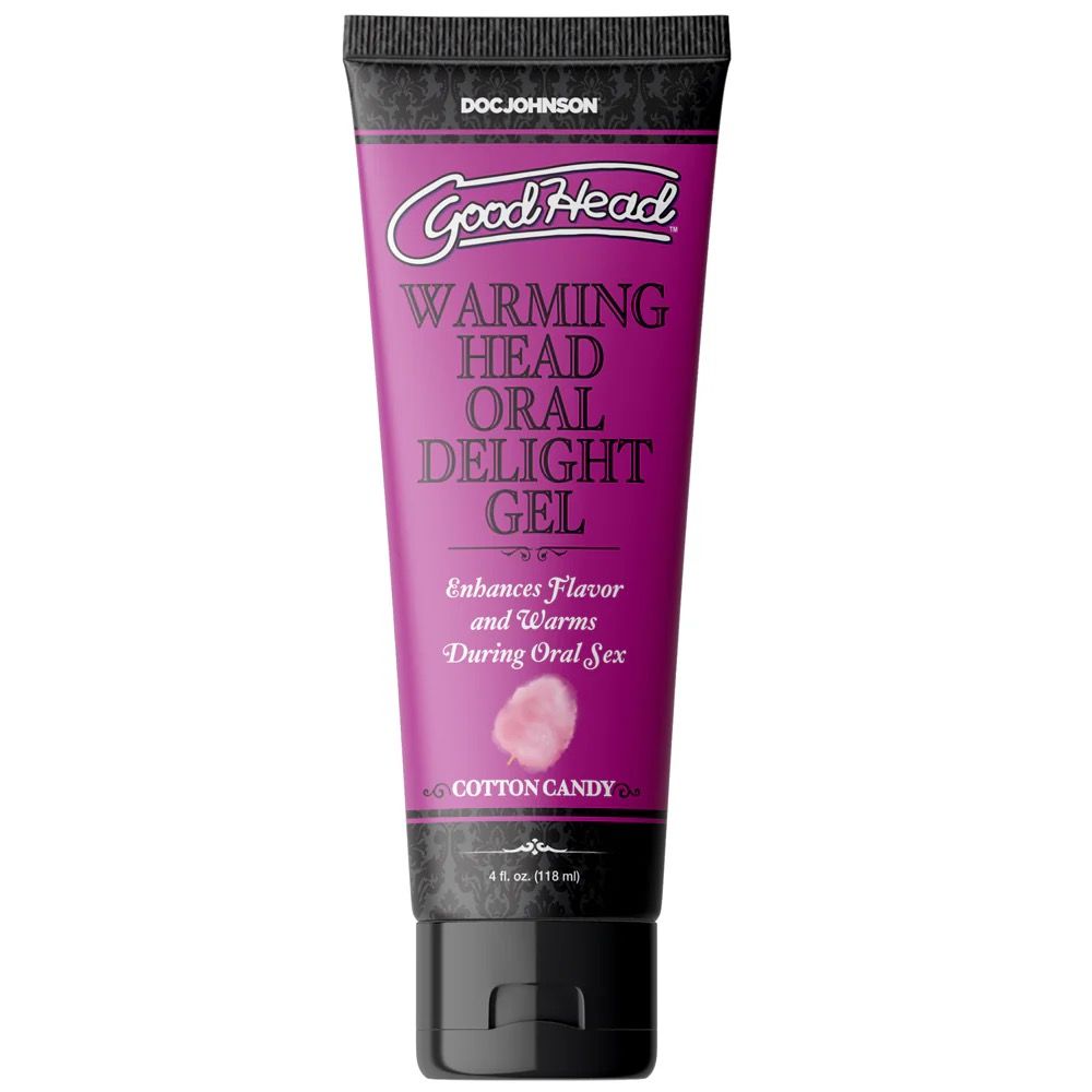 GoodHead Warming Oral Delight Gel - Cotton Candy 4oz