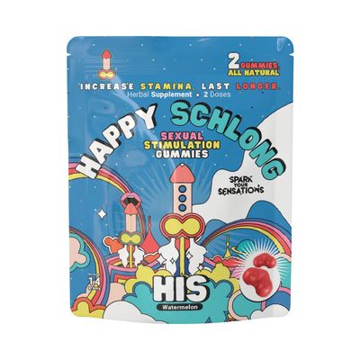 Happy Schlong His Sexual Stimulation Gummies 2-Pack — Little Luxury