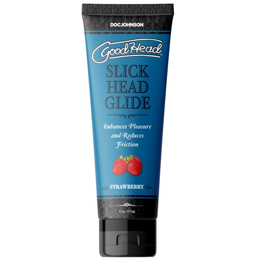 GoodHead Slick Head Glide - Strawberry 4oz