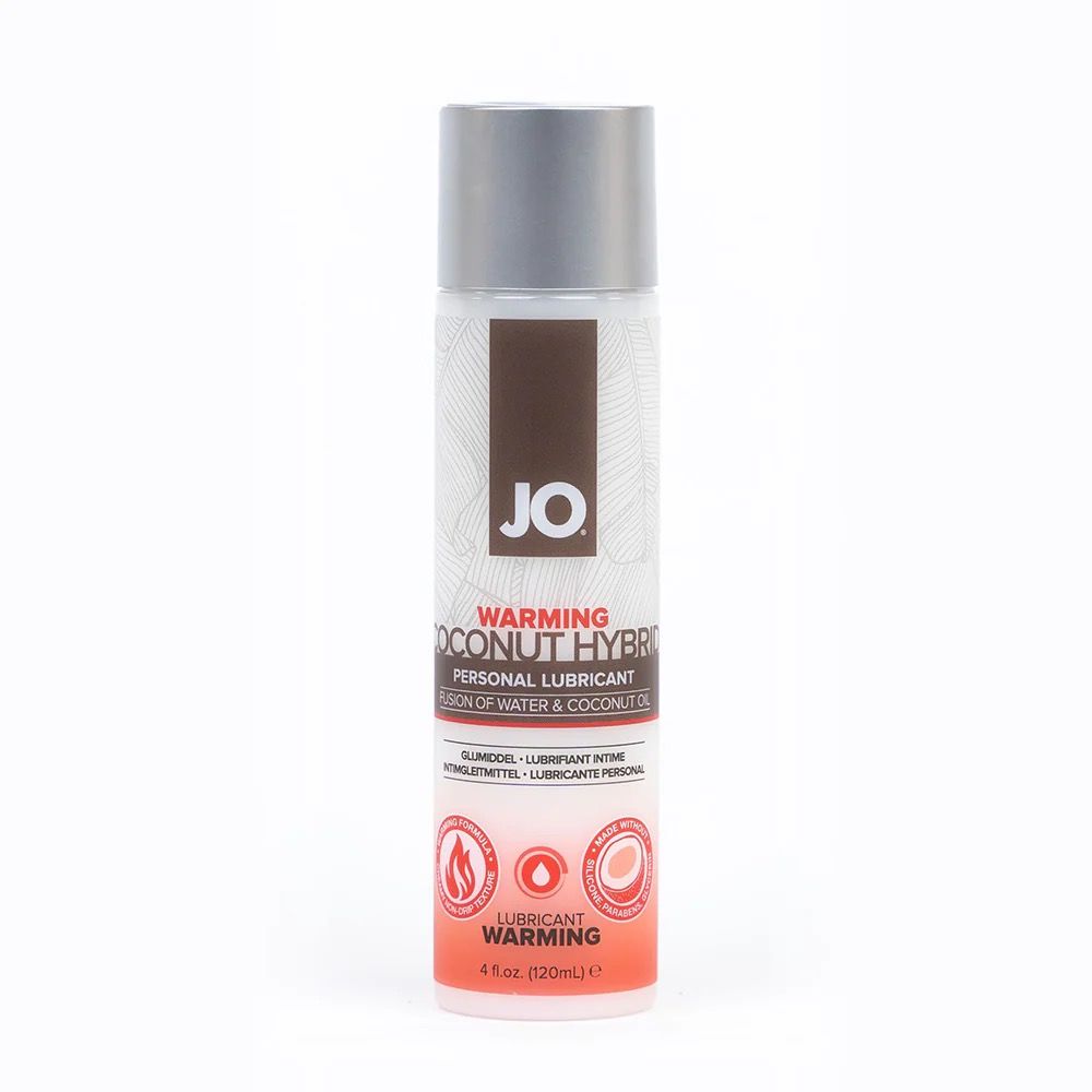Jo Coconut Hybrid Lubricants Hybrid Warming 4oz — Crave-Worthy