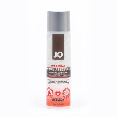 Jo Coconut Hybrid Lubricants Hybrid Warming 4oz — Crave-Worthy