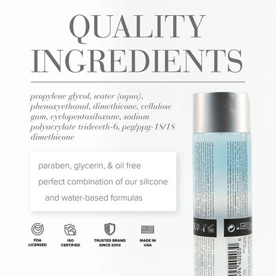 Jo Classic Hybrid Lubricants Hybrid 8oz — Silk Edition
