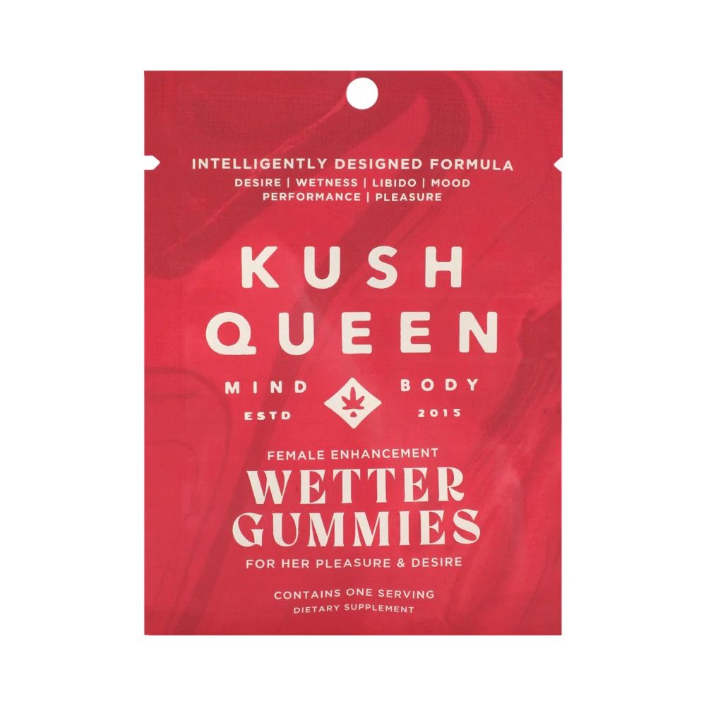 Kush Queen Female Enhancement Wetter Gummies — Night-Out Essential