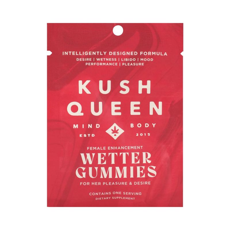 Kush Queen Female Enhancement Wetter Gummies — Night-Out Essential