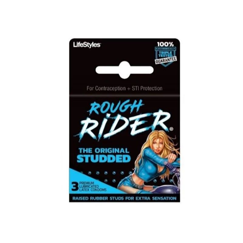 LifeStyles Rough Rider Original Studded (3pk) — Swoon-Worthy