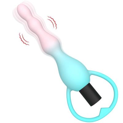 MagicBator 10-Speed Blue &amp; Pink Rechargeable Butt Vibrator — Ultra Favorite