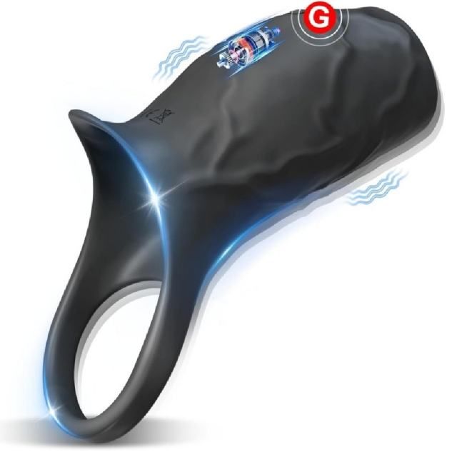 MagicBator 10 Speed Wearable Cock Ring — Silk Edition