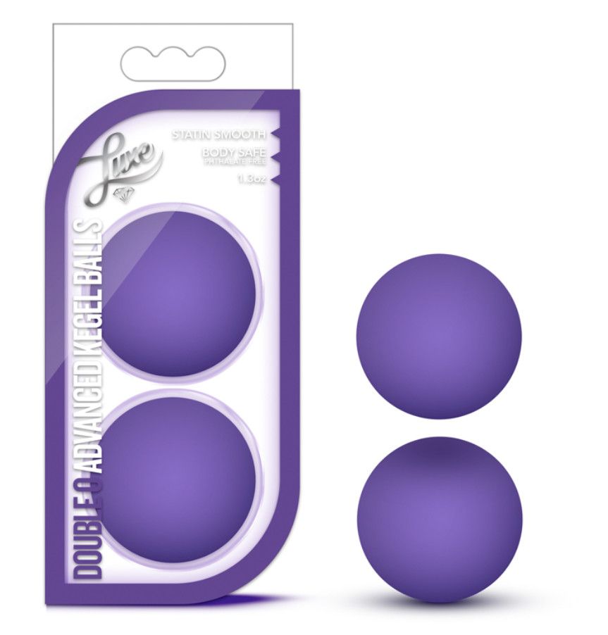 Luxe - Double O Adanced Kegel Balls - Purple — Star Reviewed