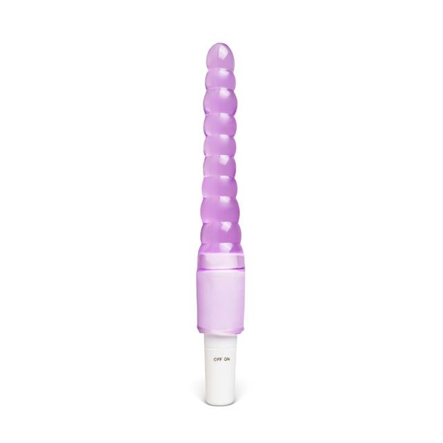 MagicBator Anal Beads Clear Purple — Select Edition
