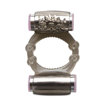 MagicBator Clear Black Dual Vibrators Cock Ring — Best-Seller