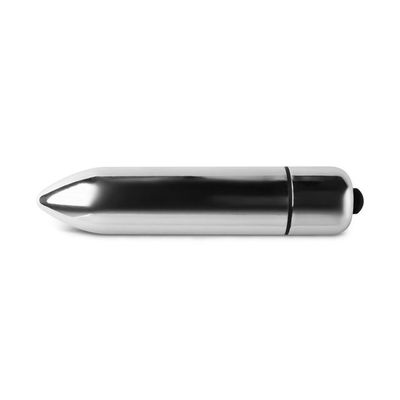 MagicBator Electroplated Bullet 1 Speed Silver— Power Pick