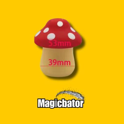 MagicBator Mushroom Red Licking Tongue