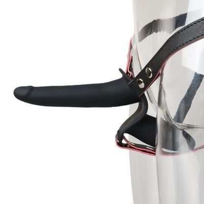 MagicBator Strap On with Double Silicone Dildos Black — Frequent Flyer