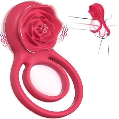 MagicBator Rose Vibrating Cock  Ring — Need-It-Now