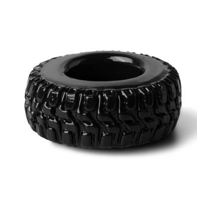 MagicBator Tire Shape Cock Ring Black — Glow Classic