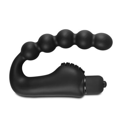 MagicBator Vibrating Anal Beads Black — Ultra Favorite